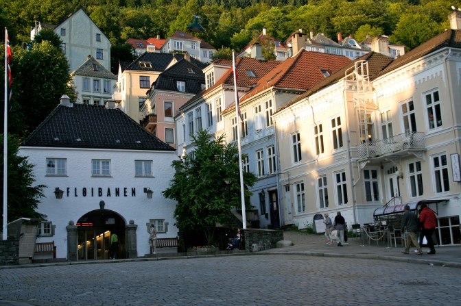 Estación del Fløibanen Estación del Fløibanen