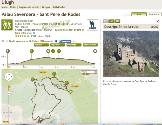 Palau Saverdera - Sant Pere de Rodes